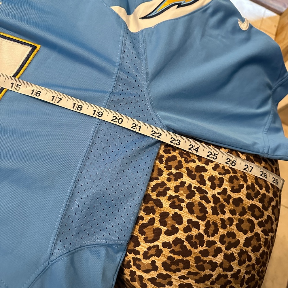 NFL Nike Philip Rivers #17 Powder Blue San Diego Chargers Sewn Jersey Sz xl - Picture 3 of 3